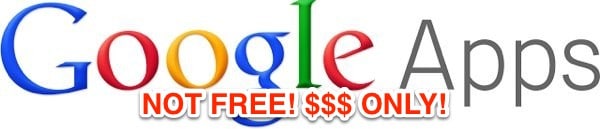 No Free Google Apps