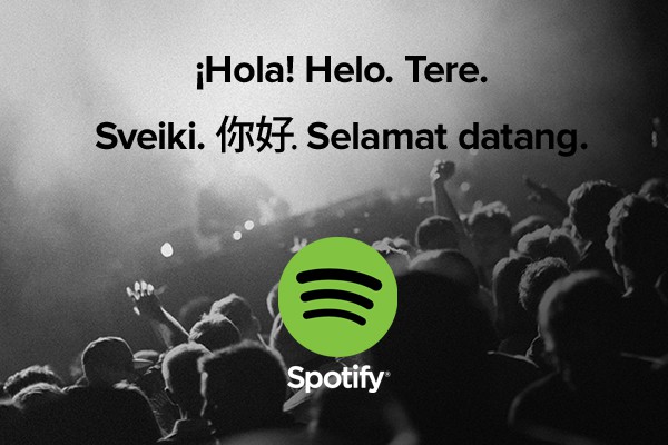Spotify for Latin America and Asia