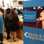 Crowded at media registration