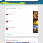 Google Now cards