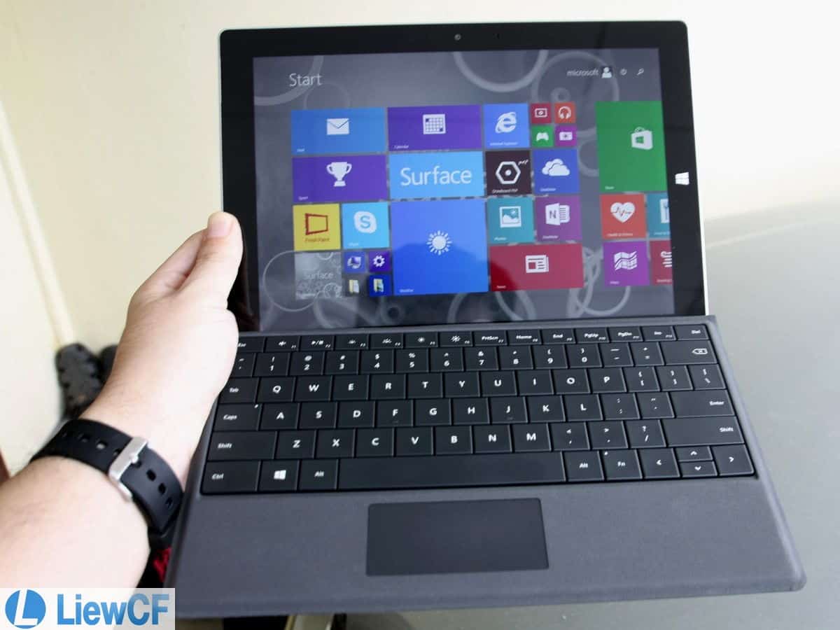 Surface 3 with Type Cover