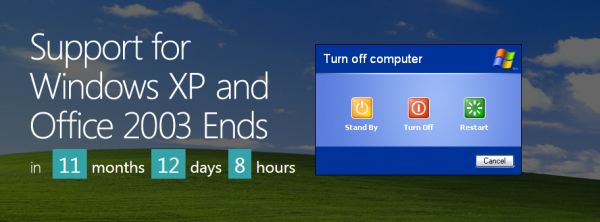 Windows XP support count down